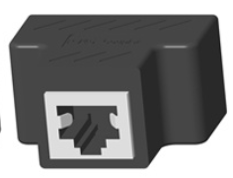 RJ45-8P8C转接头 1转2 单口